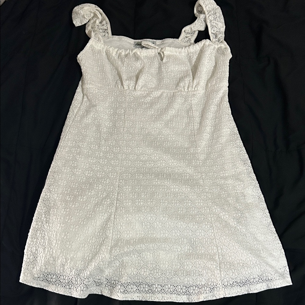 Almost Famous Glittering White Garment